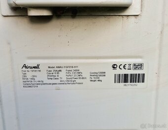 Klimatizácia Airwell YGF018-H11 - 3
