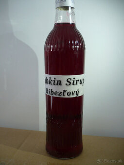 Predám Babkin sirup ríbezľový a aróniový - 3