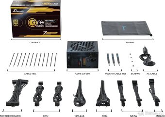 Seasonic Core GX-650W Gold - 3