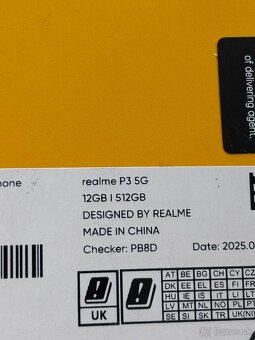 Realme P3 5G 512gb - nerozbaleny - 3