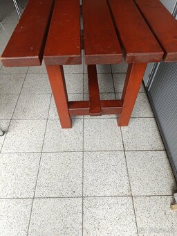Predam zahradny stol . Smrek KWH - 3