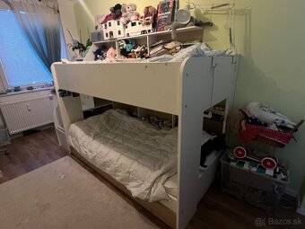 Poschodova posteľ s knižnicou - 3