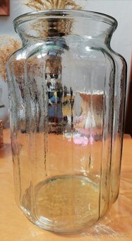 Stará sklenená fľaša 5l. - 3