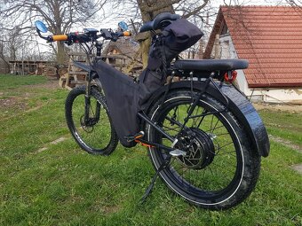 Elektromotorka 5000W / skladaci a rýchly postapo ebike - 3