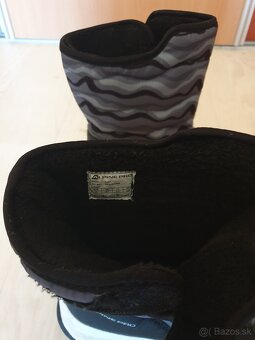 Detské zateplené čižmy/snehule Alpine Pro č. 35 - 3