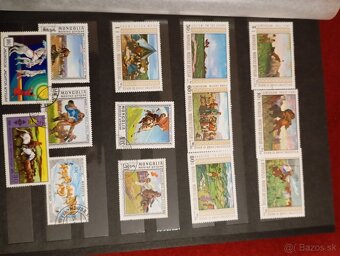 Známky ZSSR a Mongolsko - 3