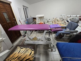 Elektrické Masážní lehátko fialové Profi 1 motor - 3