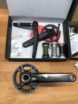 Rôzne kľuky, prevodníky, kazety, reťaze Shimano Xtr, Race Fa - 3