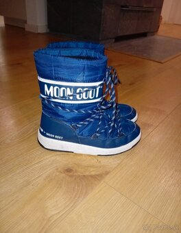 MODRÉ SNEHULE MOON BOOT-Ideálne na zimu a do snehu - 3