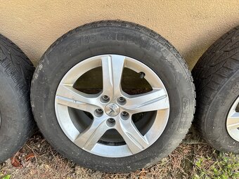 originál elektróny peugeot + zimne gumi 215/60/r16 - 3