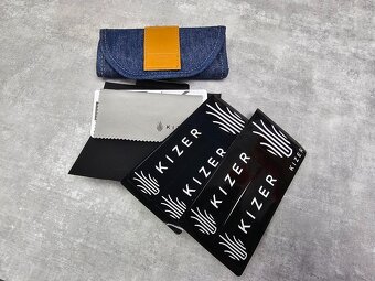 Kizer Feist Denim Micarta - V3499C1 - 3