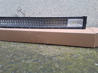 Led rampa 729W - 130cm Zaoblená - 3 radová Homologizovaná - 3