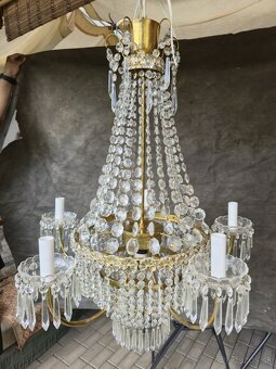 Predám krištáľový luster r. 1970 - 3