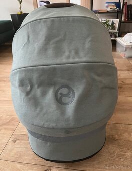Cybex cot lux 2023 blue mind modrá vanička - 3