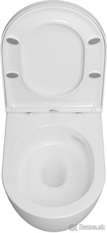 Predám KIELLE Oudee závesné WC Vortex Rimless + Softclose WC - 3