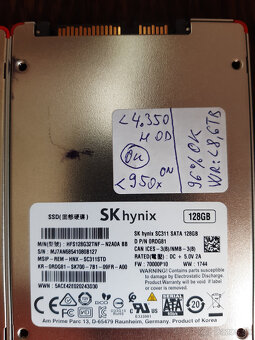 SSD 128GB SKhynix SC311 SATA SATA3 (6.0Gbps) - 3