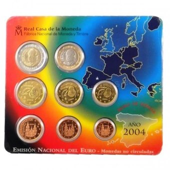 Sada euromincí Španielsko 2004 - 3