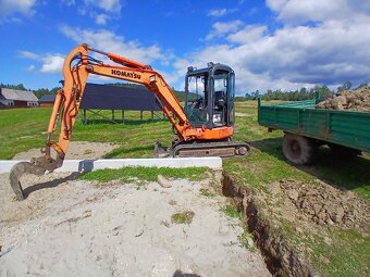MINIBAGER BAGER RÝPADLO KOMATSU PC35MR - 3
