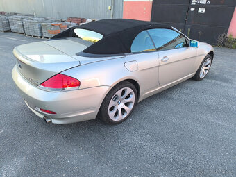 Bmw E64 645i 245kw veškeré náhradní díly z vozu - 3