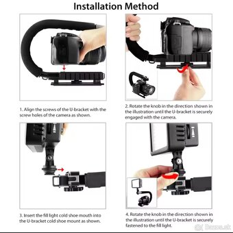 Predám C grip pre kamery a fotoaparaty - 3