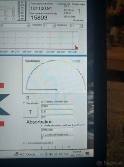 Softvér pre mikroskopy, spektrometre SpektronX - 3