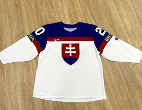 Hokejové Dresy Slovensko 2025 - aj detské (vlastné meno) - 3