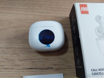 Bezdrôtové slúchadlá Godyse J90 - Bluetooth 5.3,ENC, IPX6 - 3