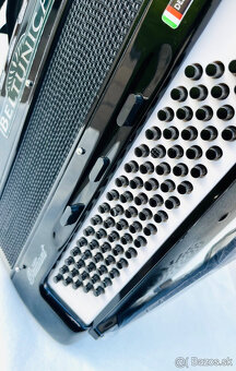 NOVÝ akordeón BELTUNICA BRILLIANT 80 basový- - SILENT KEYS k - 3