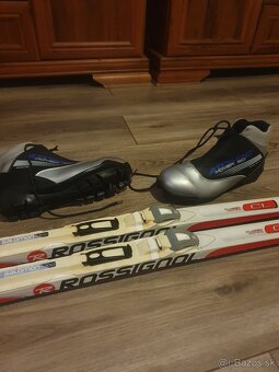 Predam bezkovy set,ROSSIGNOL,186 cm,SNS,c.42,supiny - 3