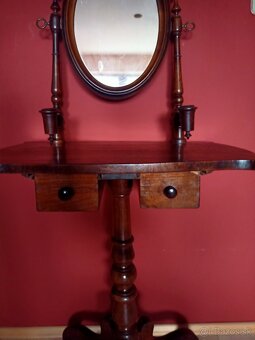 Starožitný toaletný stolík - 3