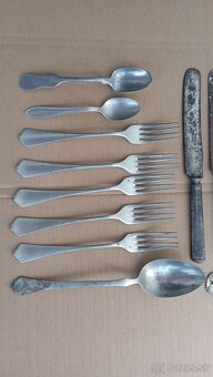 Starožitný príbor... starý - 3