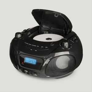 Svietiiace CD rádio Auna s mikrofónom, USB, Bluetooth - 3