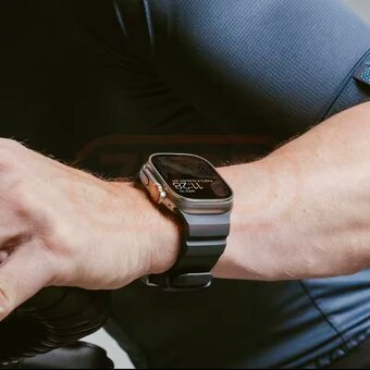 Prémiový mäkký silikónový remienok pre Apple Watch - 3