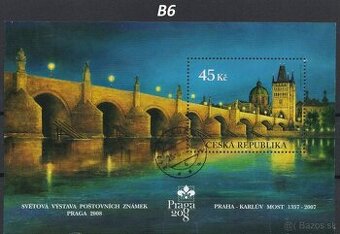 Poštové známky, filatelia: Česko 1993-2020, bloky - 3