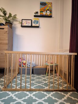 Ohrádka 120x120 masív - 3