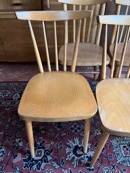 Drevene jedalenske stolicky - 3