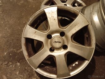 Predám hliníkové disky zn. Autec - 3