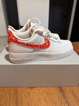 Nike Air force 1 Paisley Orange - 3
