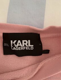 Ružová dámska mikina Karl Lagerfeld, veľ. S - 3