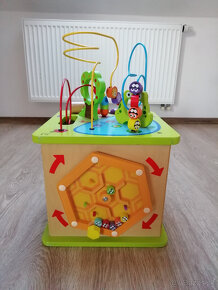 Hape motorická hracia /edukačna kocka so zvieratkami - 3