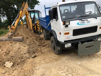 Man G90 4x4 Kipper meiller Komplet z plugiem i piaskarką - 3
