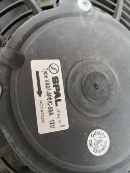 Ventilátor SPAL typ VA07-AP8/C-58A 12V - 3