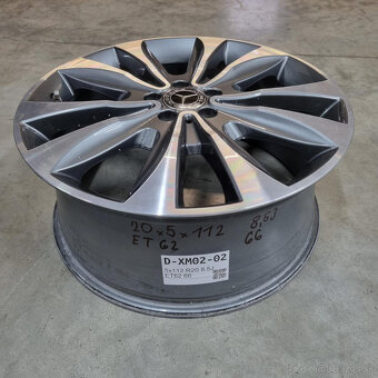 Hliníkové Mercedes disky 5x112 R20 8,5J ET62 - 3
