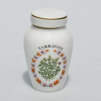 Vintage porcelánové koreničky - Nové korenie, zázvor, paprik - 3