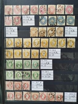 staré Rakúsko - zbierka známok v albume - 3