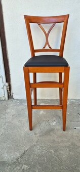 Barová židle Ton Alicante (č.75) s nový polstrováním - 3