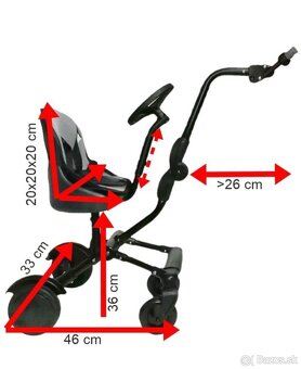 Eichhorn Uptown so sedadlom a volantom - 3