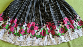 Letné šaty s kvetmi veľkosť 158 - 3