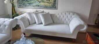 Luxusná sedacia súprava na predaj – ako nová - 3