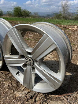 Alu disky, orig. VW, 5x112 R16, 6,5Jx16H2, ET46 - 3